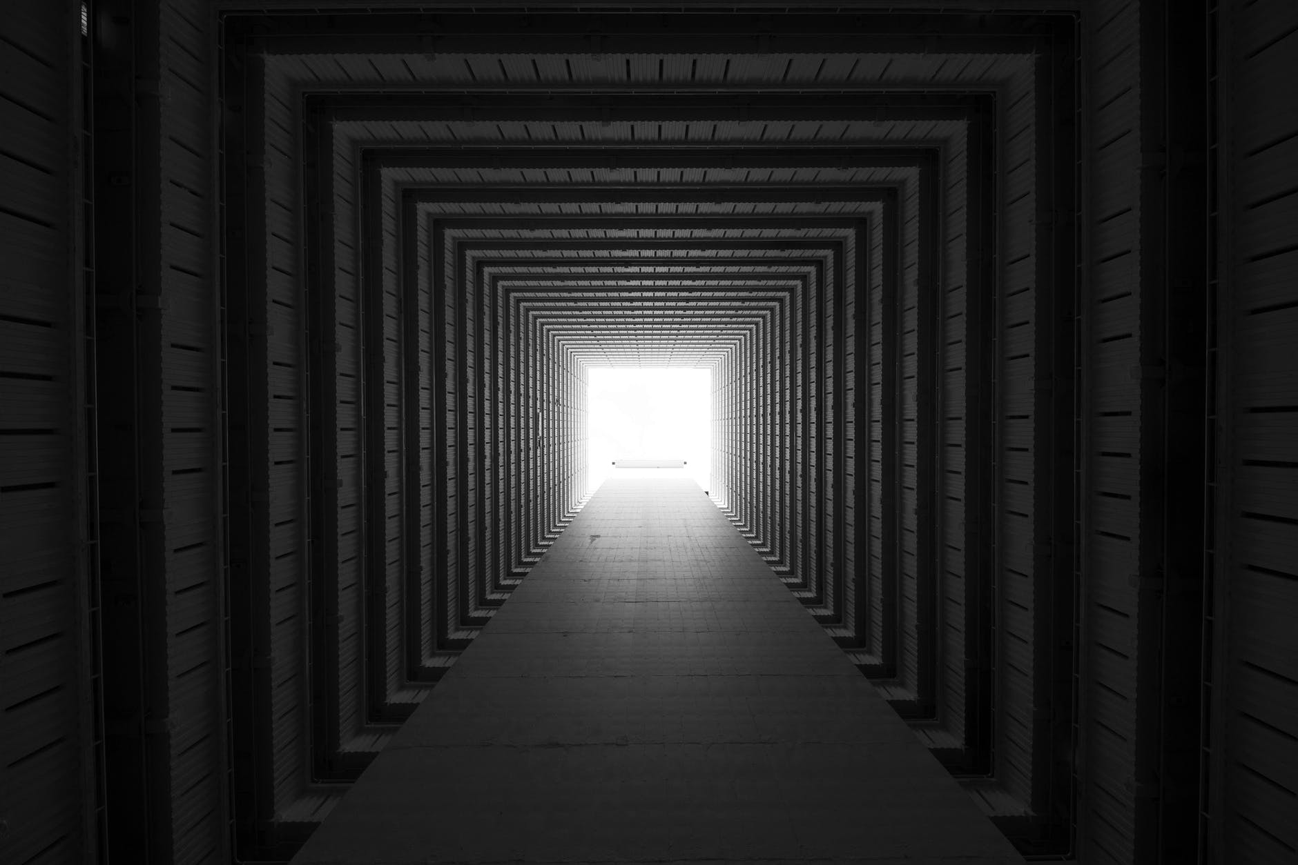 concrete tunnel
