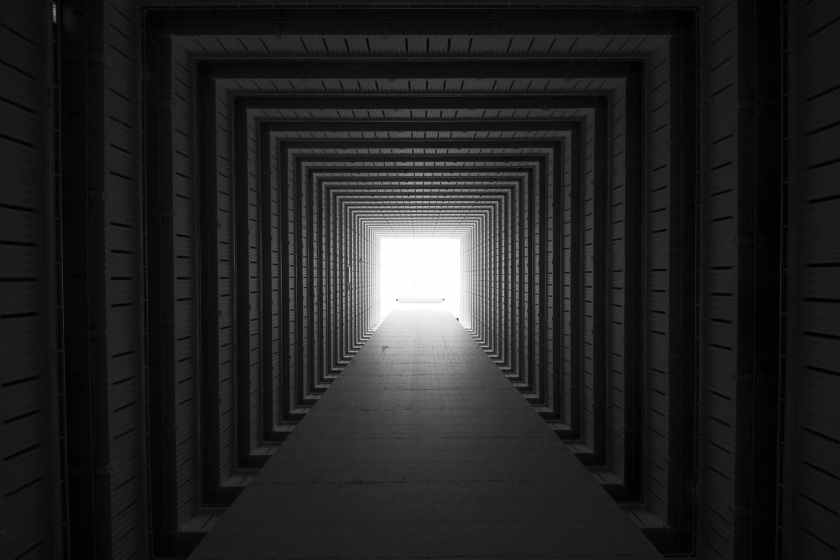 concrete tunnel